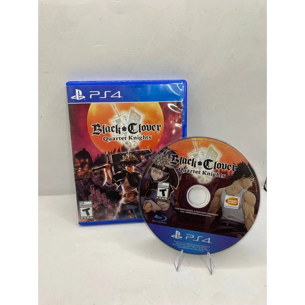 Black Clover: Quartet Knights (Sony PlayStation 4, 2018) PS4 Anime